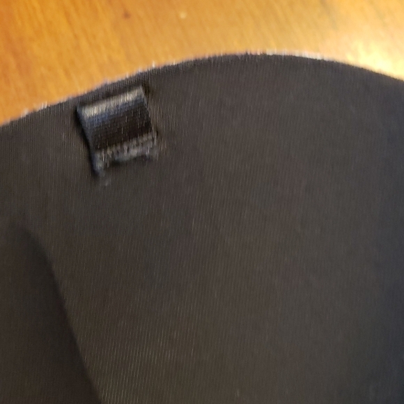 Adrienne Vittadini Strapless Padded Lift Bra 34B Black Floral EUC - Picture 5 of 7